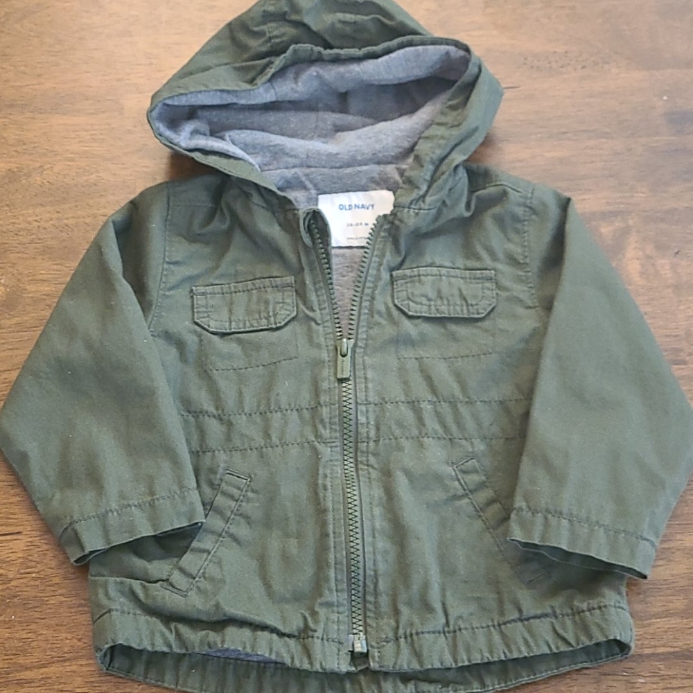 Old Navy hooded baby boy's jacket